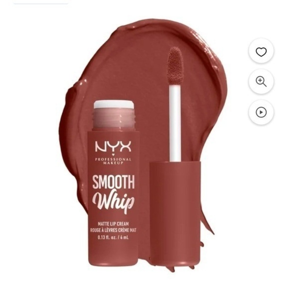 NYX Smooth Whip Matte Lip Cream Faux Fur WMLC06 Brown Nude 0.13oz 4ml